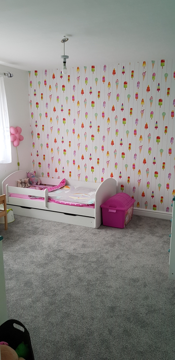 Showing wallpaper Holden Decor Lollypops Ice Cream Multi Wallpaper - 12450 on the wall