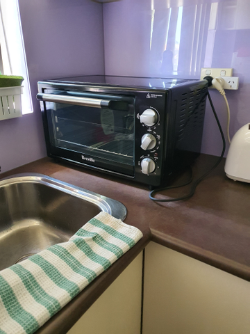Toast And Roast Pro Black 28L 
