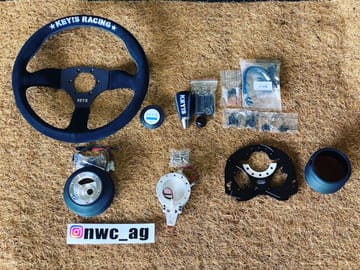 KEY'S Racing - Semi-Deep Type - Steering Wheel - Nengun