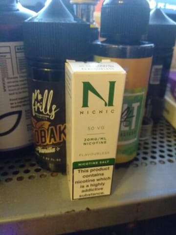 Nicotine Salt Shot by Nic Nic - review image uploaded by customer