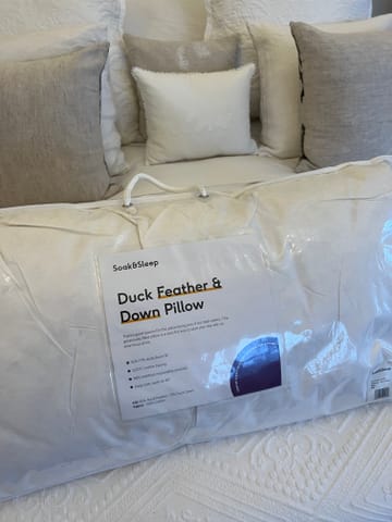 beauty sleep duck feather pillows