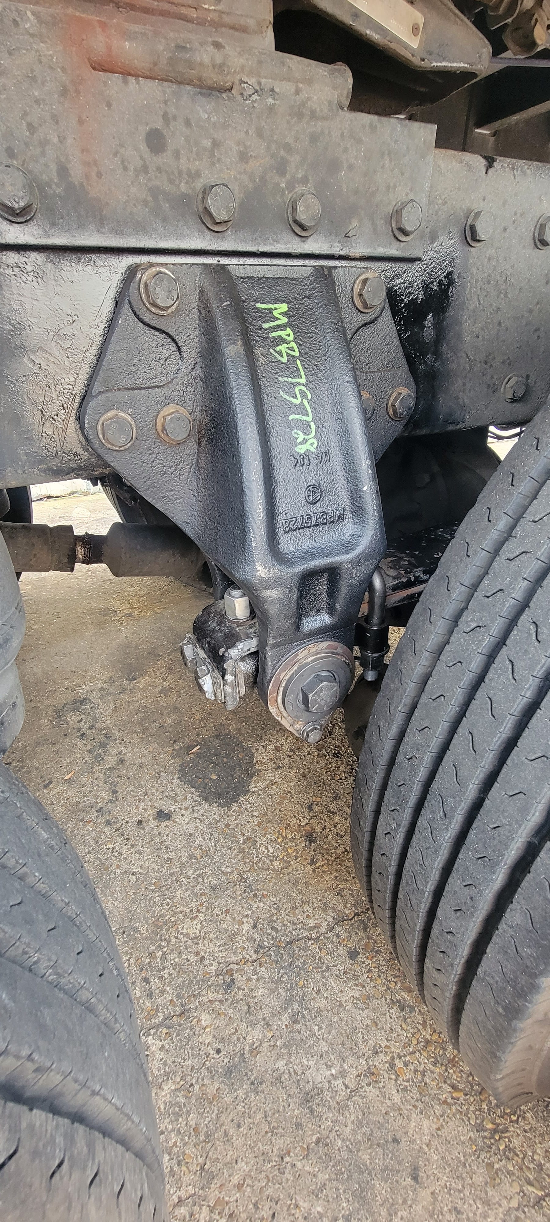 MPB75728 | Peterbilt Leaf Spring Hanger | Front of Rear