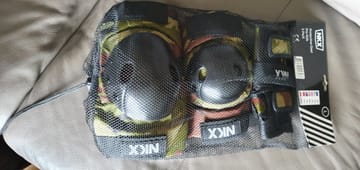 NKX Kids 3-Pack Pro Protective Gear - Knee Pads, Elbow Pads