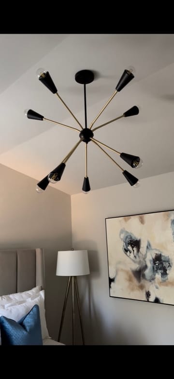 Kepler Chandelier 10 Light Shades Of Kepler Chandelier 10 Light Shades, Byler 10 Light Sputnik Sphere Chandelier