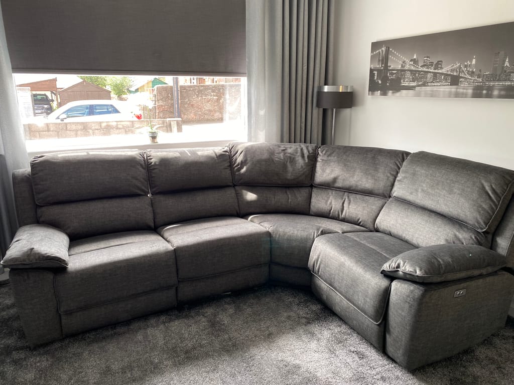 Large Corner Recliner Sofa Electric Recliner Oak Furnitureland