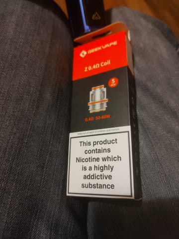 Geek Vape Z Series Replacement Coils - review image uploaded by customer