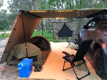 Darche Eclipse EZY Awning Front Extension - 2.5x2m