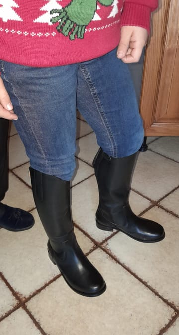 Stivali Equitazione Alti Bambina Gap Nuovi Con Etichetta Taglie 6-10 Fiocco Caviglia