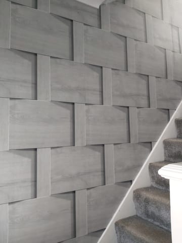 Harrow Trama Legno Pannello Carta Da Parati Debona IN 3D - Foto 11