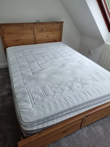 A customer photo for SleepSoul Wish 3000 Series Pocket Cool Gel Mattress - Soft but firm. Great sleep from day one.. Author: James. Dated: 2023-05-07