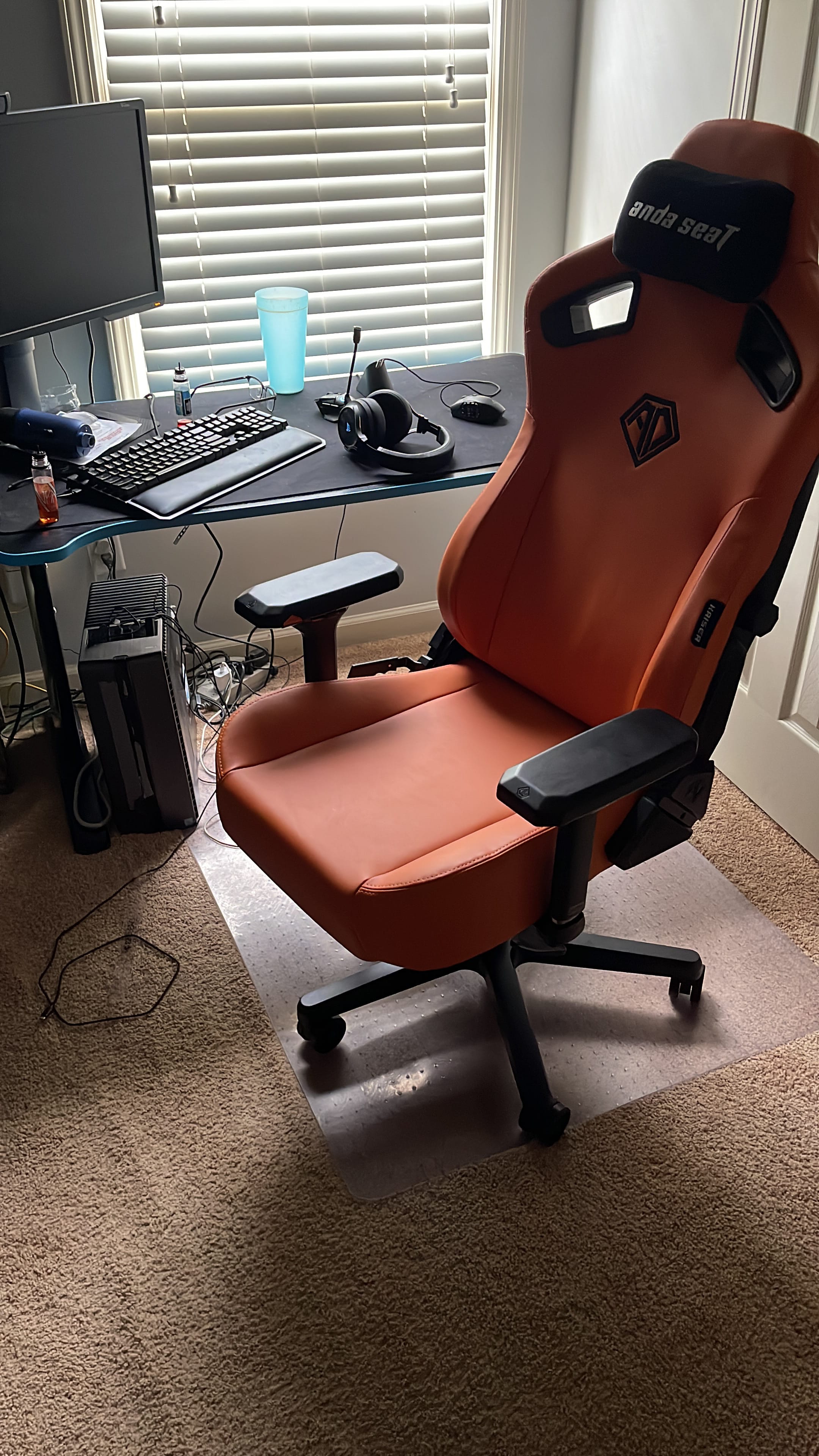 AndaSeat Blaze Orange Kaiser 3 Series Ergonomic Gaming Chair