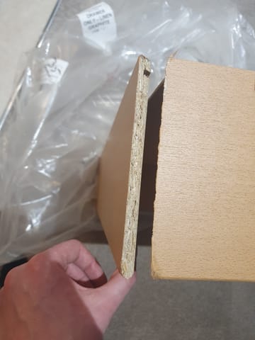 A customer photo for Classic Divan Bed - 1 star for the service.. Received the bed with one of the drawers missing back b. Author: Customer. Dated: 2023-05-26