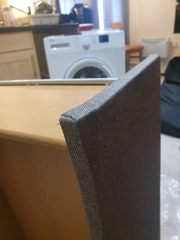 A customer photo for Classic Divan Bed - 1 star for the service.. Received the bed with one of the drawers missing back b. Author: Customer. Dated: 2023-05-26