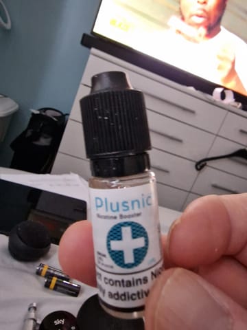 Nicotine Booster Shot by PlusNic (Twin Pack) - review image uploaded by customer