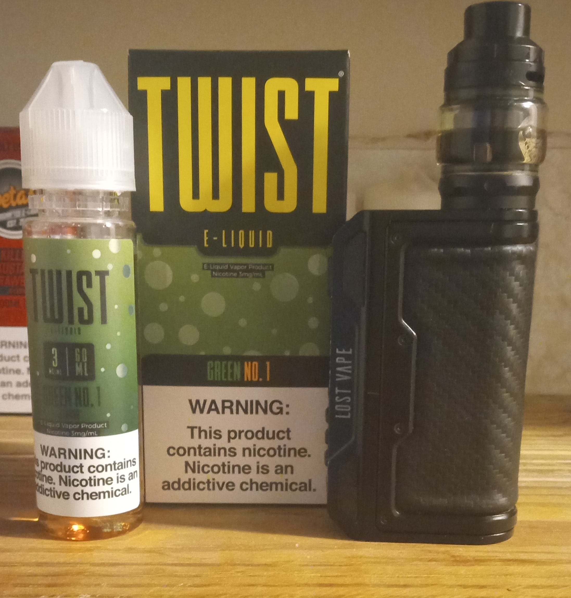 twist vape juice green no 1 E-Liquids No.1 120ml Flavors:Garnet Splash Foger Vape Reviews - Tube