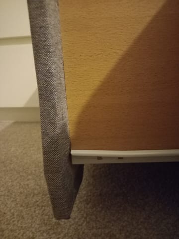 A customer photo for Classic Divan Bed - The bed is ok but came with a warped drawer and wood covering where you have to . Author: Rebecca Shardlow. Dated: 2023-10-10