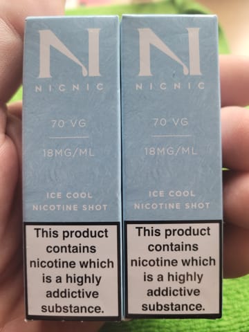 Ice Nicotine Shot by Nic Nic (Twin Pack) - review image uploaded by customer
