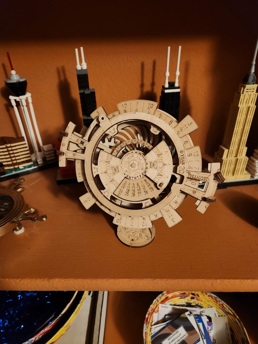 好久由craft ROBOTIME Flower Bouquet Basket Building Set Model Kit