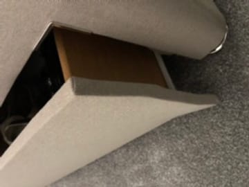 A customer photo for Classic Divan Bed - It was damaged on the drawer which I have tried to raise with seller. Author: Anita Karpauskas. Dated: 2023-11-16