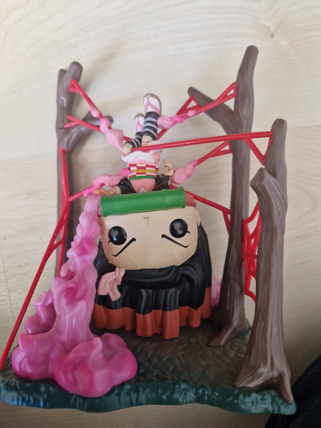 ぷちこ。　1001 DEMON SLAYER - POP Deluxe N° 1418 - Nezuko in Web (GITD