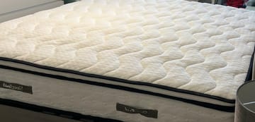 A customer photo for SleepSoul Space 2000 Pocket Memory Pillow Top Mattress - Good quality mattress a little firm despite pillow top so added soft mattress to. Author: Mrs Lynne Smith. Dated: 2024-02-17