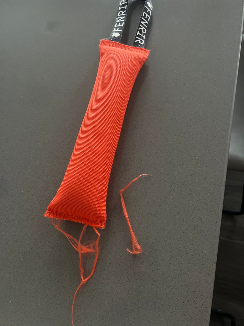 Dingo Gear French Linen Tug Toy For Dogs - Bite Pillow With Handle For Training, Agility & Tug Of War - View #4