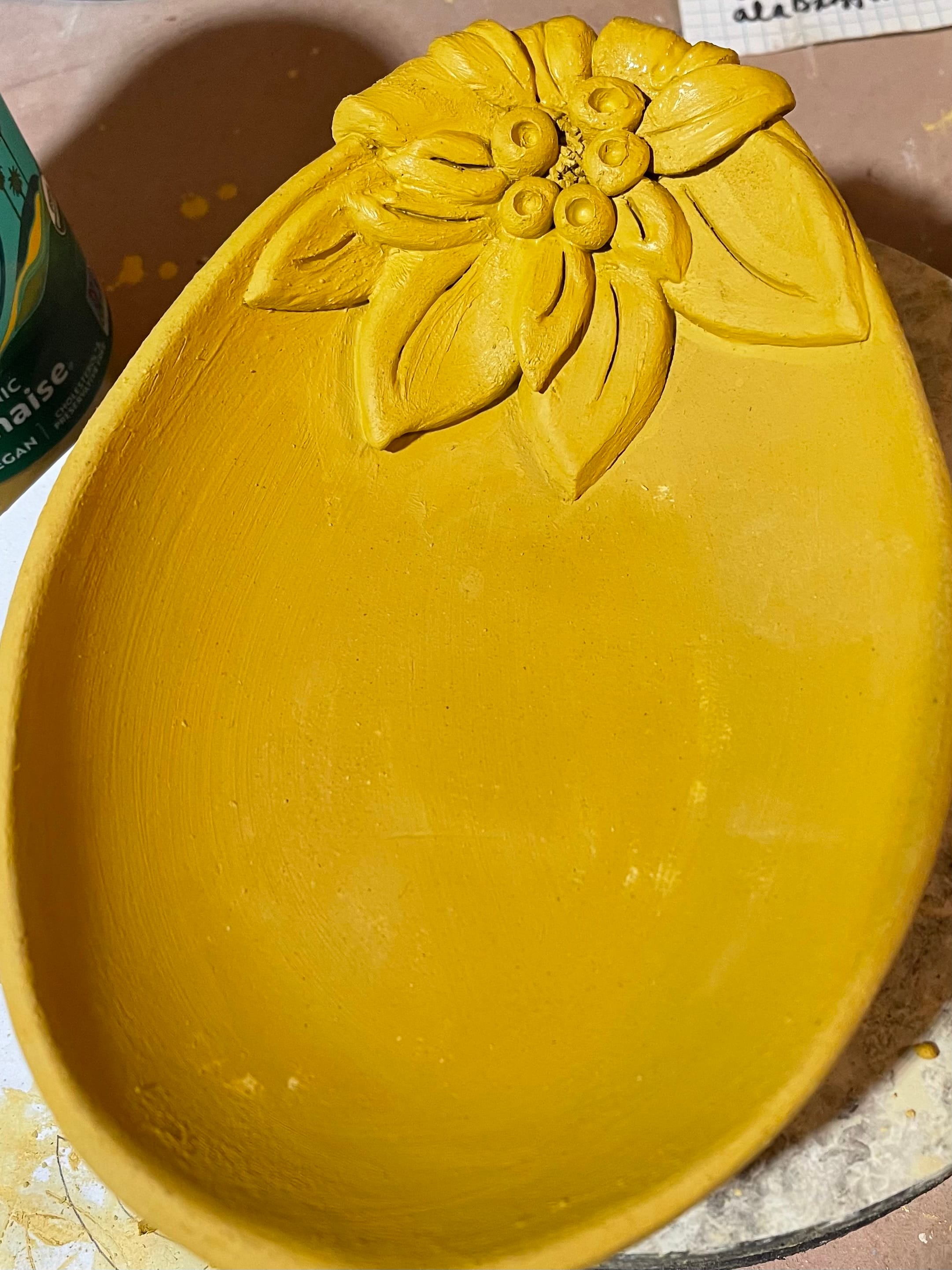 SP635 Klamath Yellow Red-Orange Pottery Clay | Seattle Pottery Supply