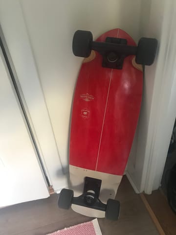 Geburtstagskarte Für Den Sohn – Skateboard-Motiv, 22.9x15.2 Cm, Mit Sentimentalem Vers, Silberfolie