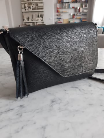 Borsa A Tracolla Piccola Da Donna/Uomo – Formato Viaggio 23x17x6 Cm, Poliestere (Delfino, Unisex)