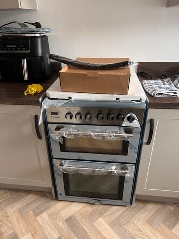 Delonghi DDC606DF 60cm Dual Fuel Double Cooker Stainless Steel