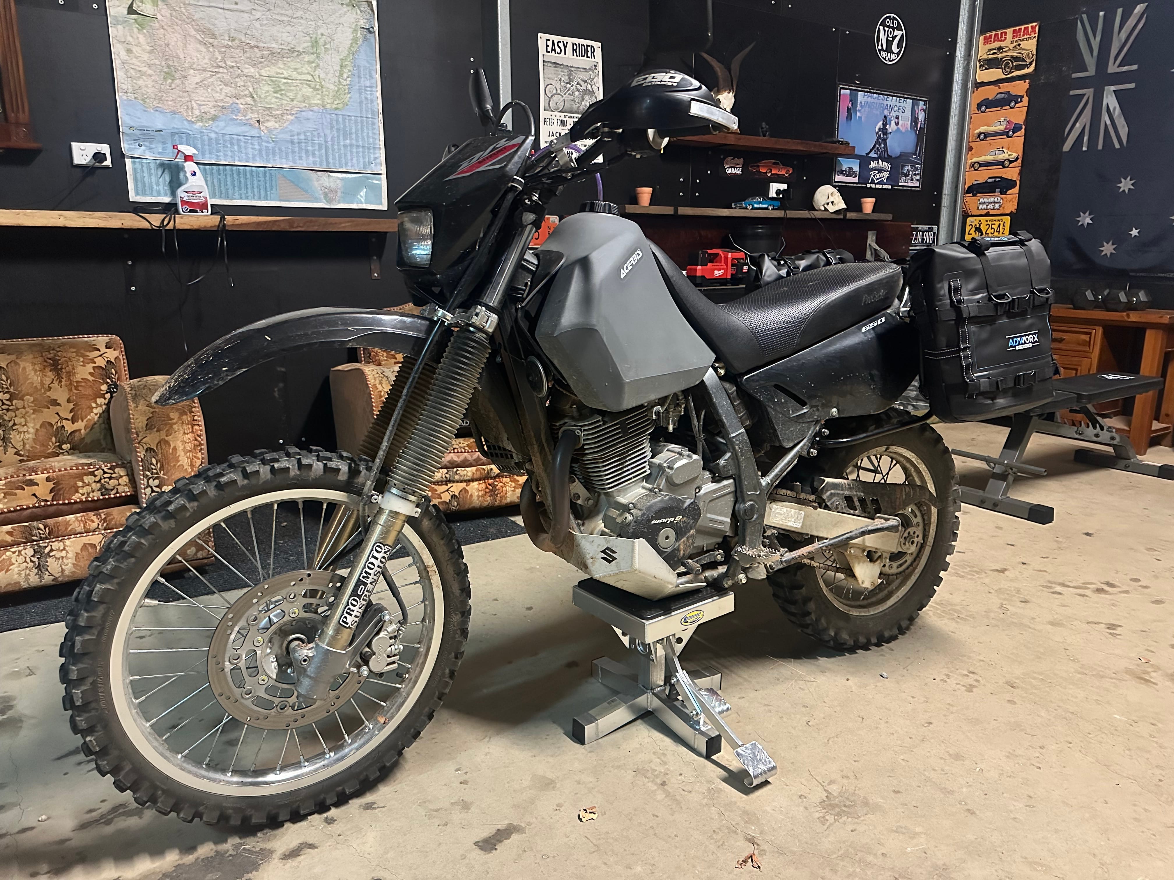 Raptor Off-Road Panniers for Suzuki DR650 B&B Off Road