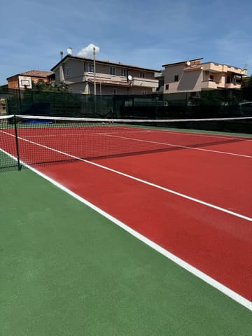 Rete Da Tennis Standard Regolamentare E Fatta A Mano - Vendita Online Su - Foto 12