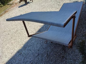 Prendisole Pieghevole Lettino Prendisole AKTIVE Con Parasole