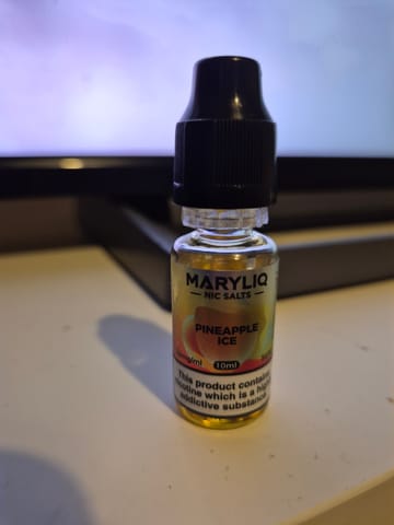 Pineapple Ice Nic Salt E-Liquid by Maryliq - review image uploaded by customer