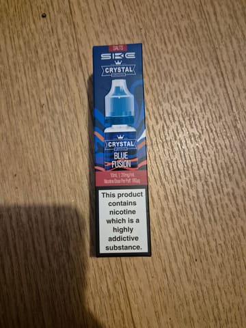 Blue Fusion Nic Salt E-Liquid by SKE Crystal - review image uploaded by customer