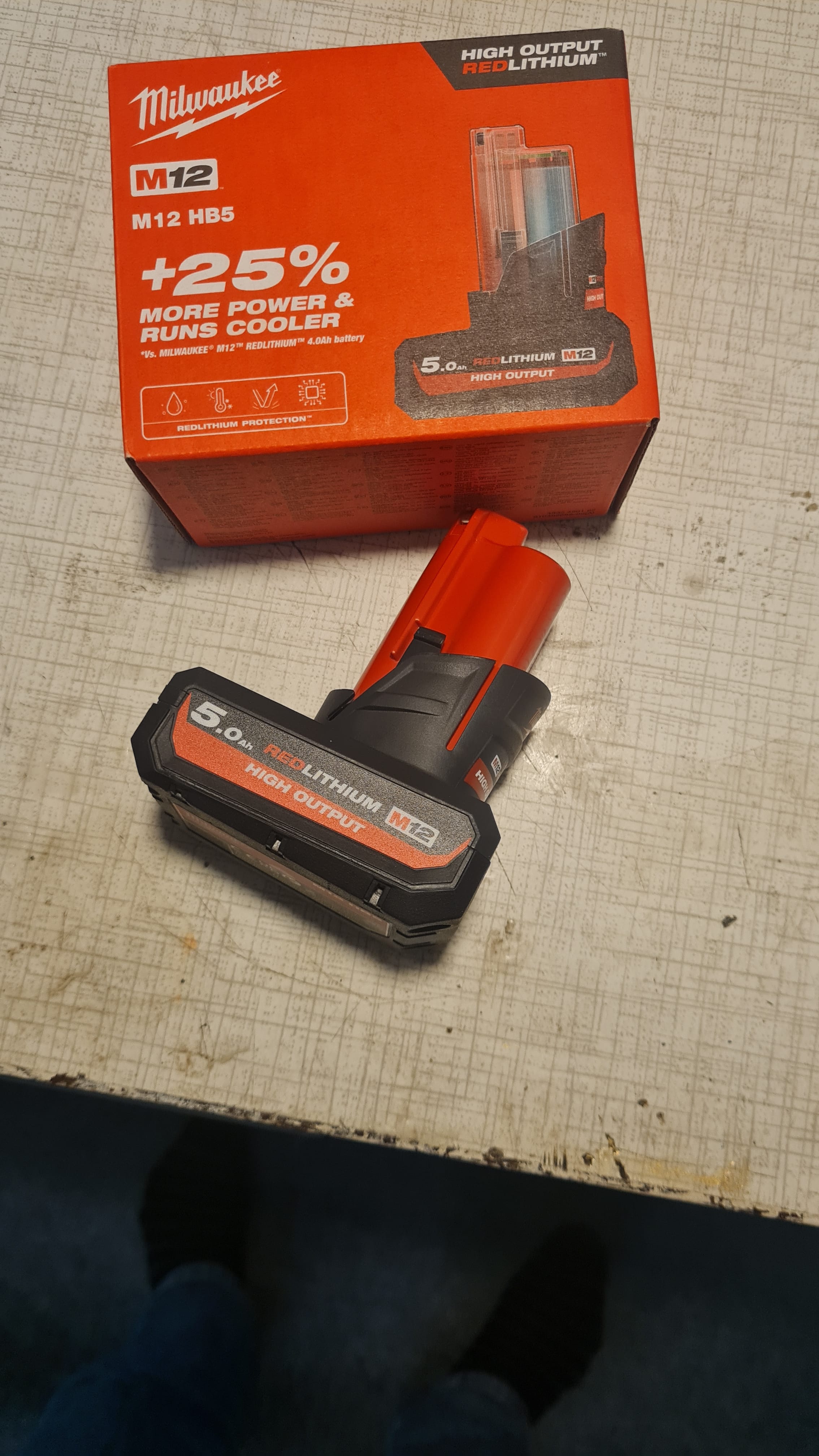 M12 HB5 Milwaukee Batteri 3139052 Staypro