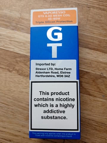 Vaporesso GTX Replacement Coils - review image uploaded by customer