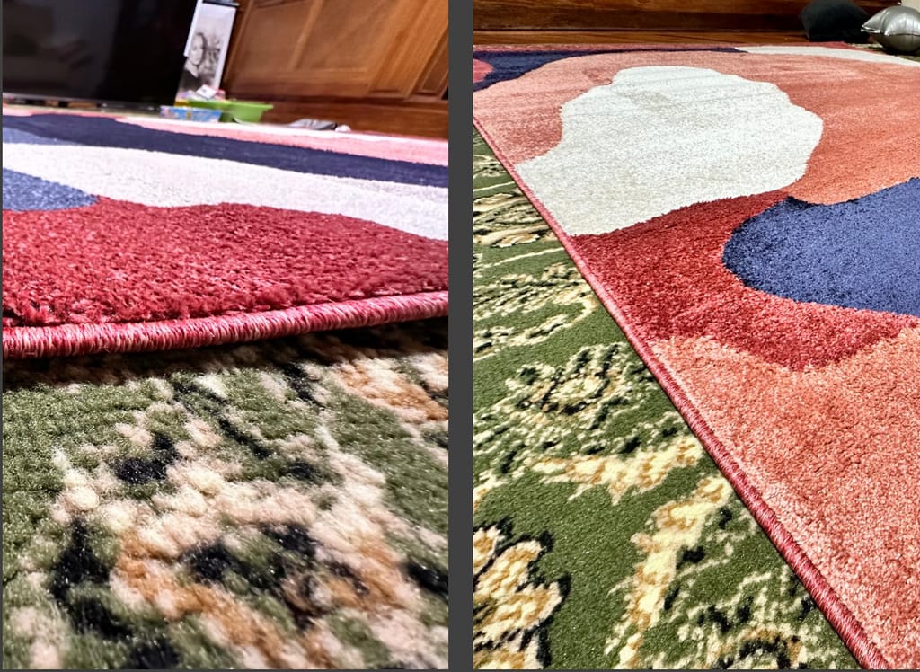 Rugvista essential - Big Sur - テラコッタ / ネイビー 240 x