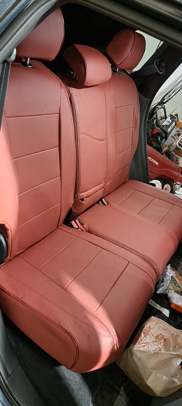 EKR Leather Custom Seat Covers for Honda CR-V Full Set, Premium