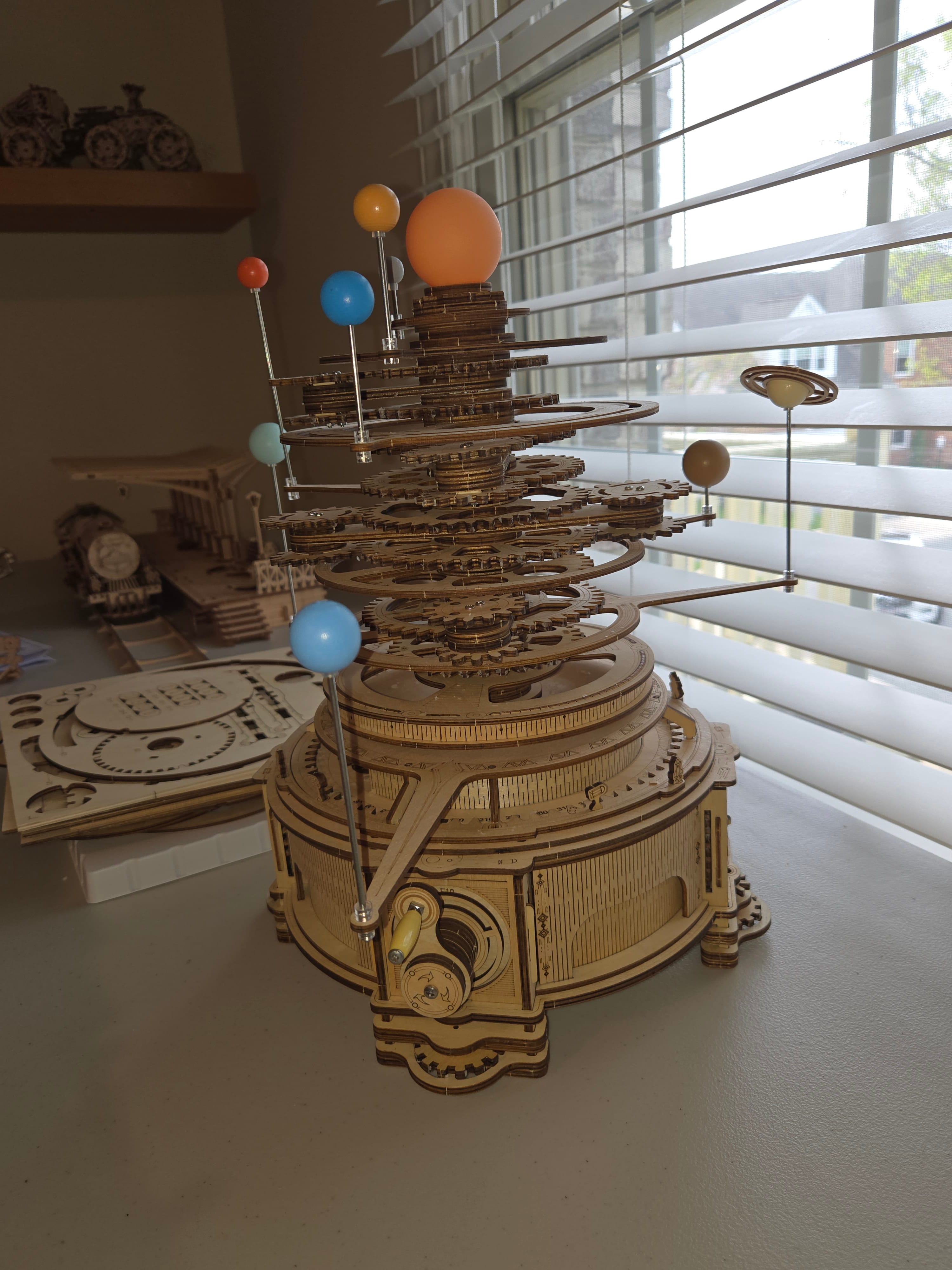 ROKR Mechanical Orrery ST001 3D Wooden Puzzle | Robotime