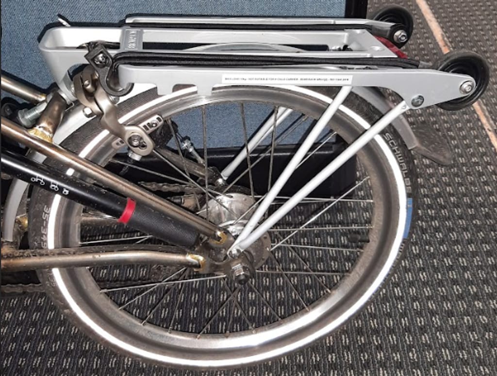 Complete Rear Rack Kit - Silver | Brompton Bicycle USA