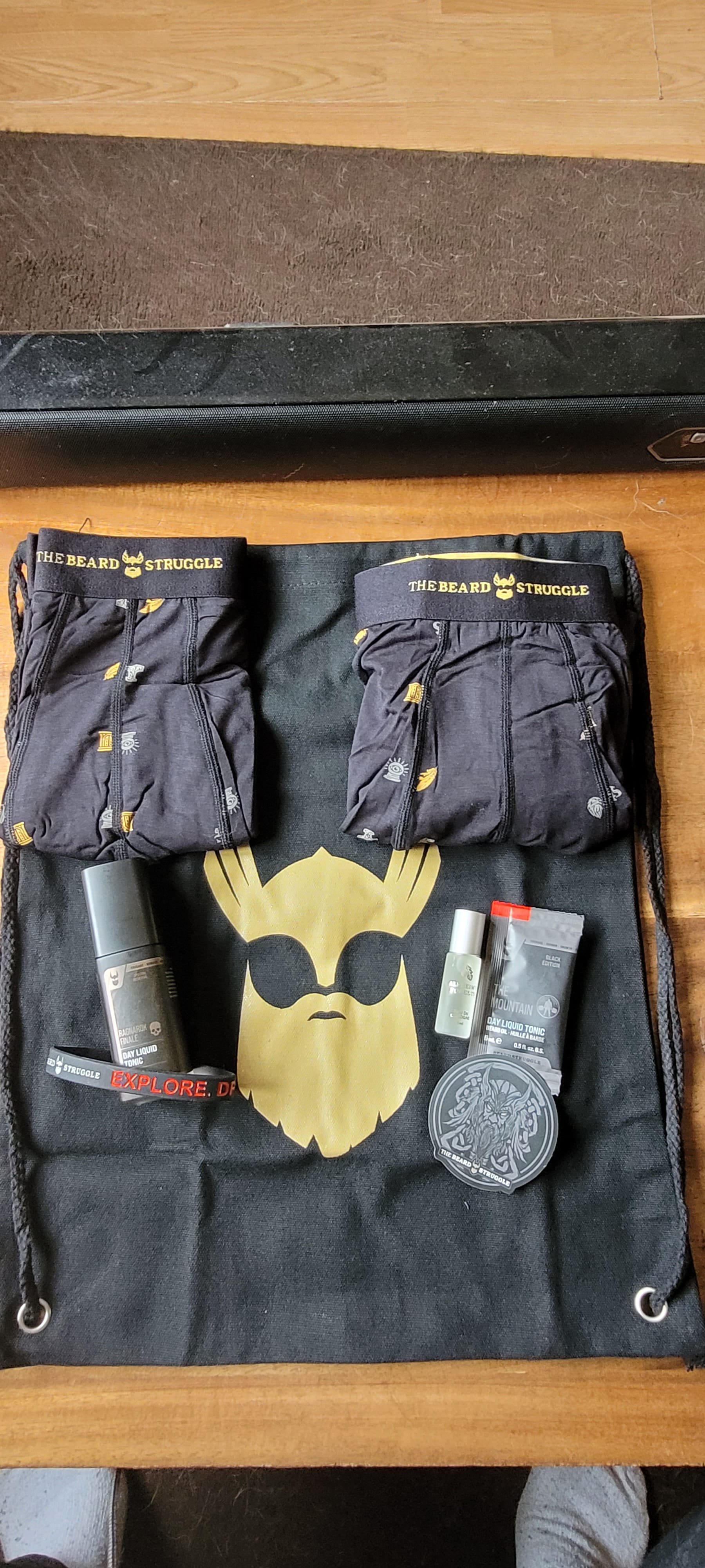 Drawstring bag | The Beard Struggle