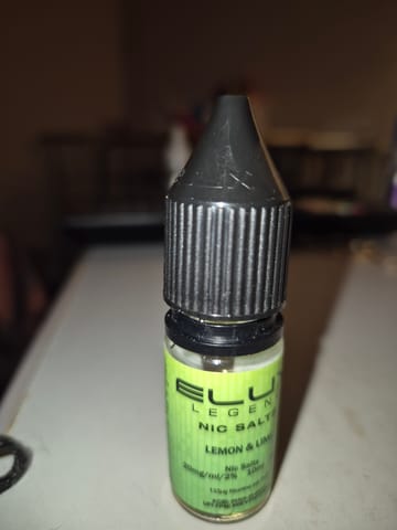 Lemon & Lime Nic Salt E-Liquid by Elux Legend - review image uploaded by customer