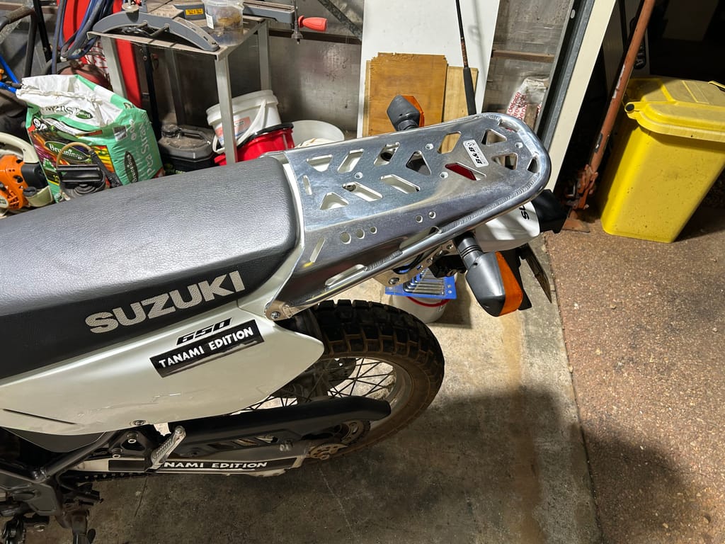 Luggage Plates Suzuki DR650 DRZ400