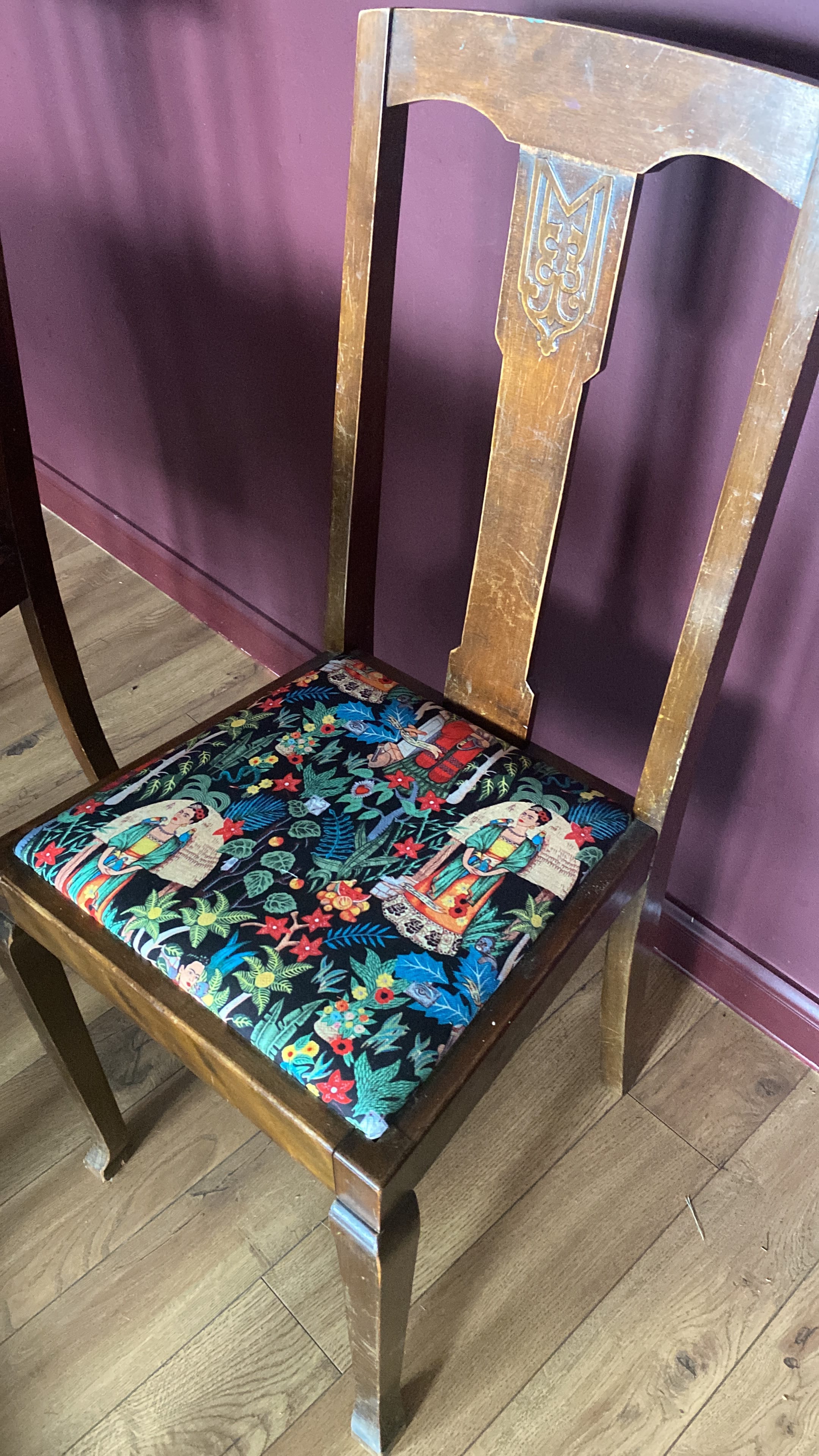 Upcycle Wooden Dining Chairs Paint Sanding Dining Chairs Four (4