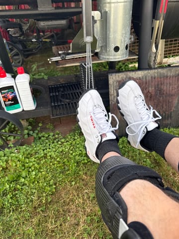 スティーズ Men's Size 11.5- adidas ZX 22 Boost Crystal White Blue