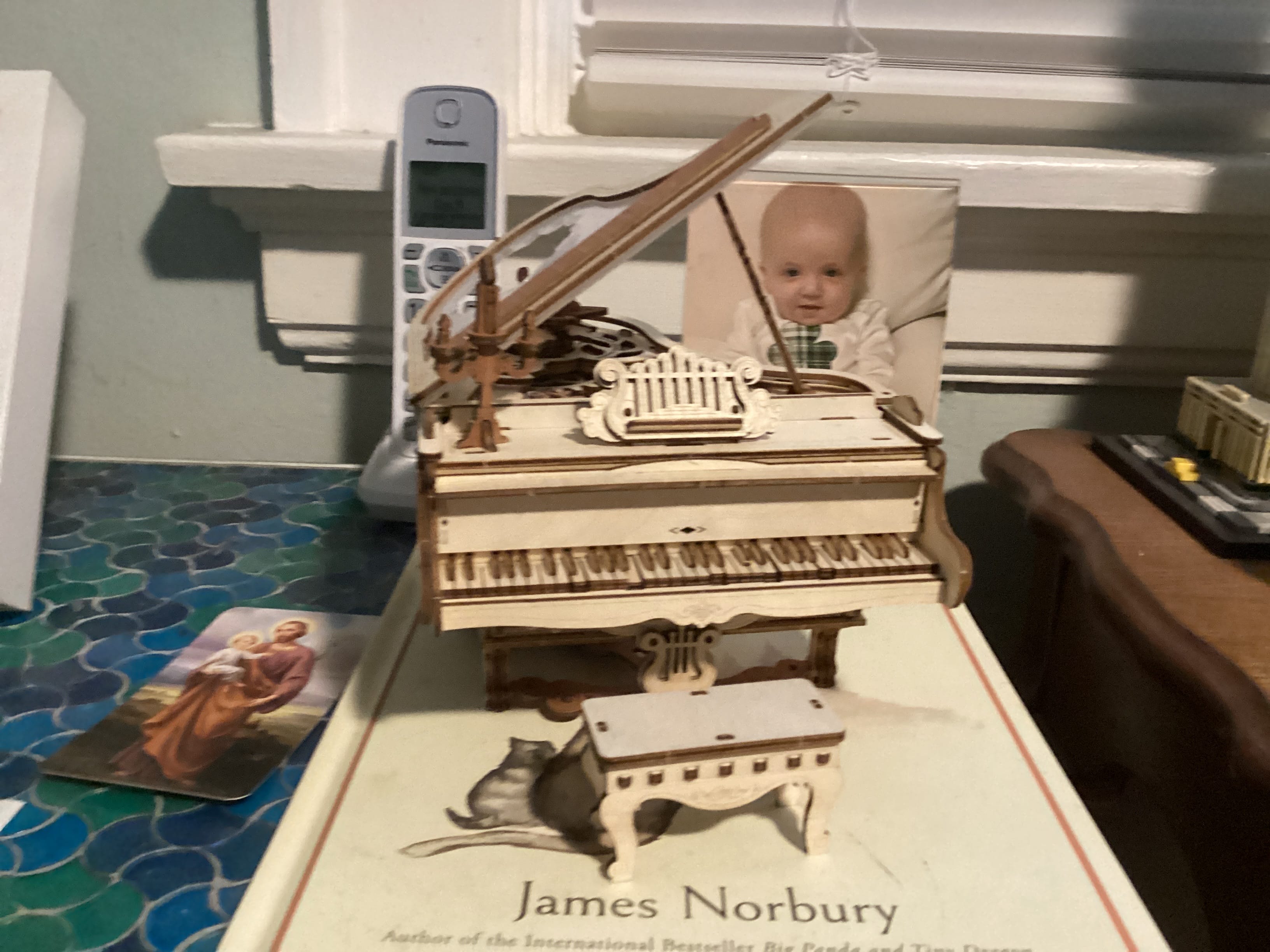 ROKR Magic Piano Mechanical Music Box | 3D Wooden Puzzle | Robotime