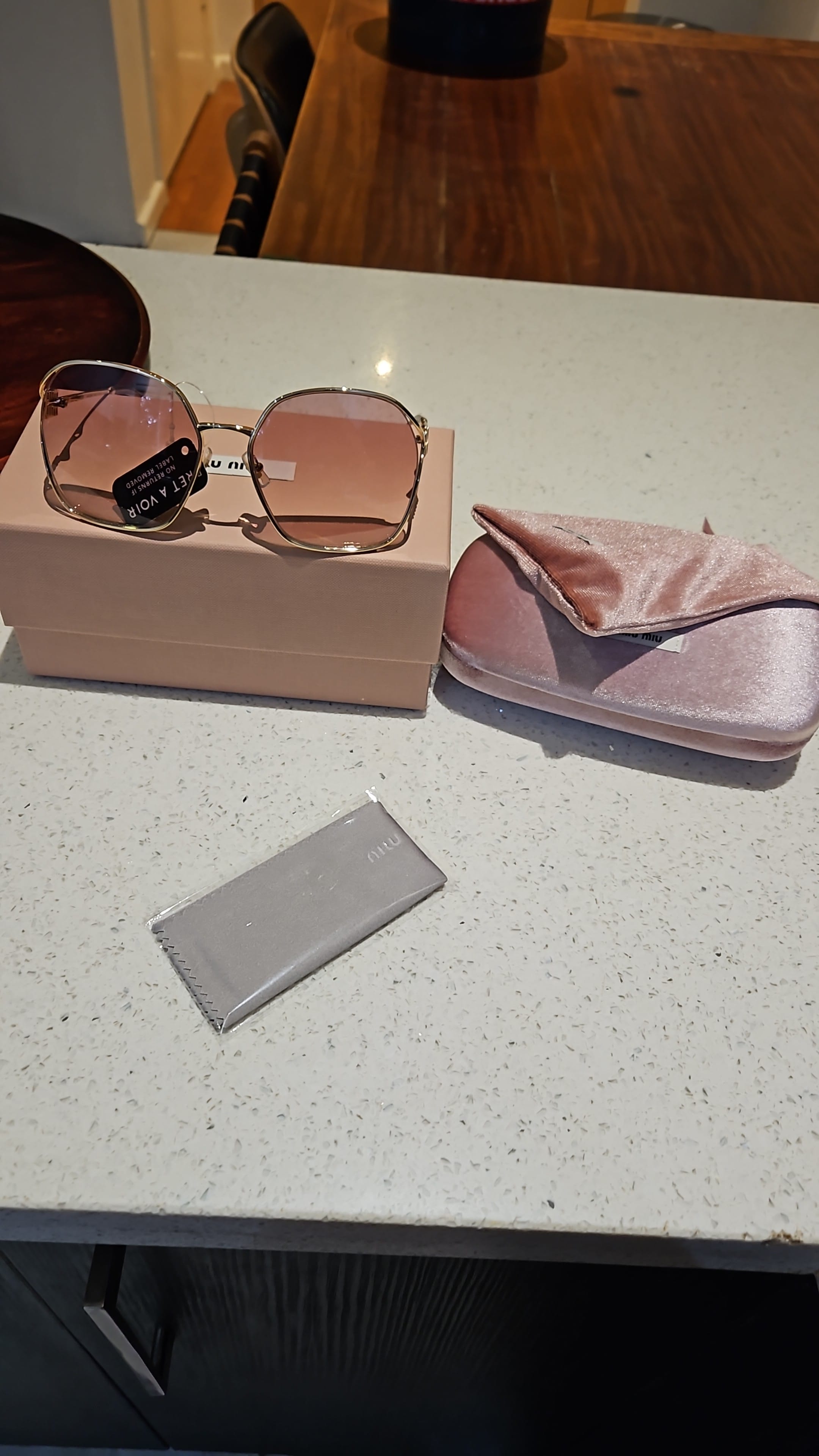 Miu Miu MU 52WS 5AK06S Sunglasses - US