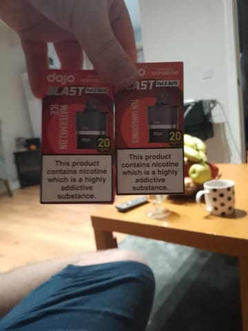 Ten Tangerines Dojo Blast 6000 Prefilled Pod + Refill by Vaporesso - review image uploaded by customer