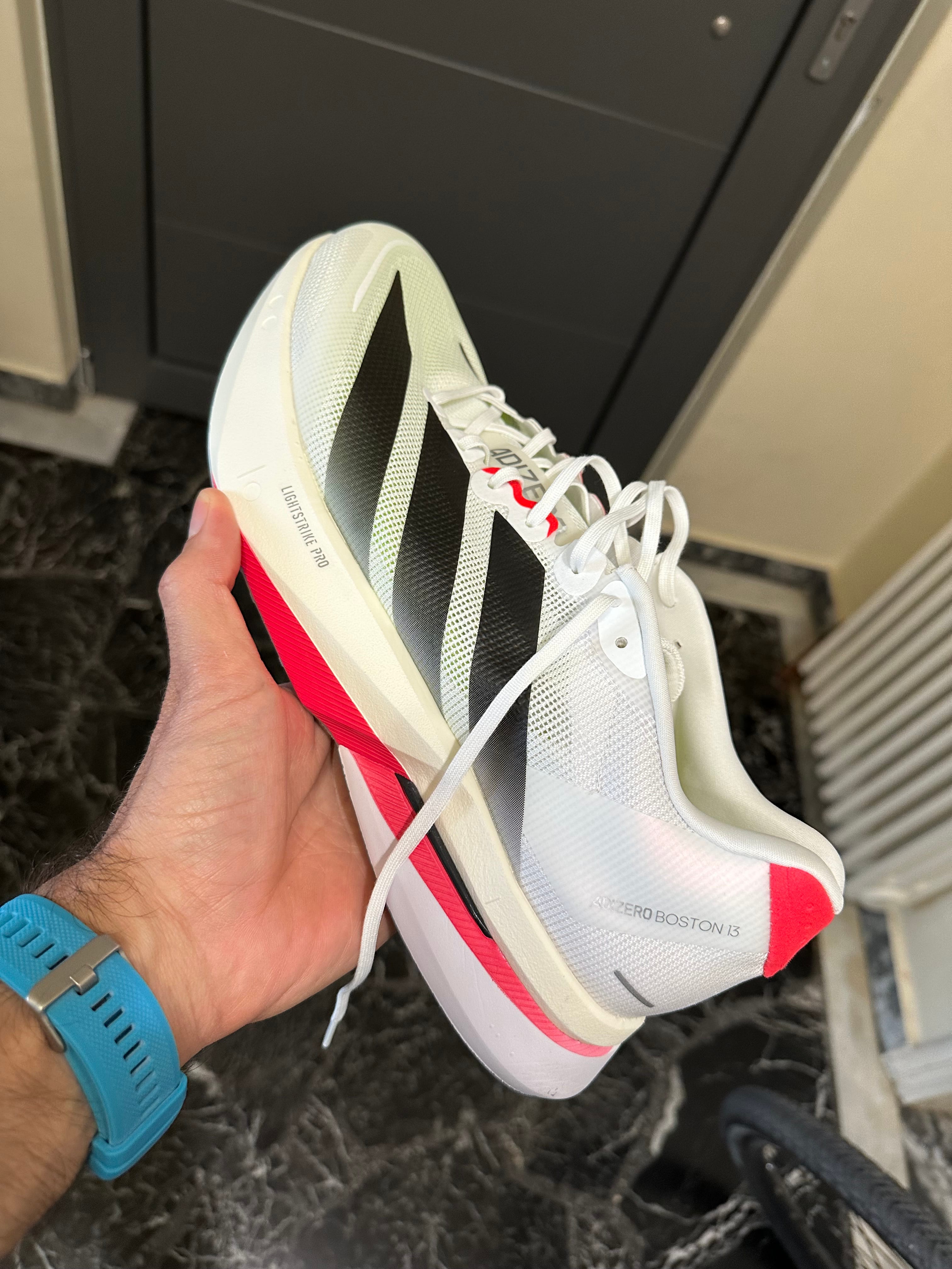 adidas adizero Boston 13 Men's Running Shoes - Purple Burst